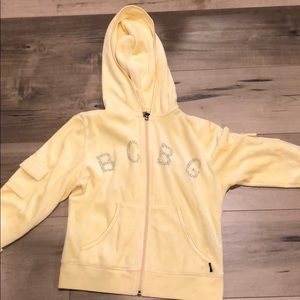 BCBG sweater with hoods